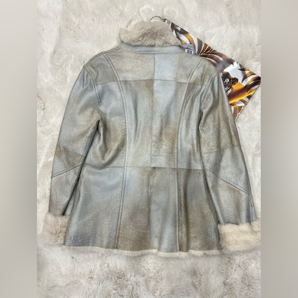 Fur and leather jacket Marc cain - Picture 10 of 13